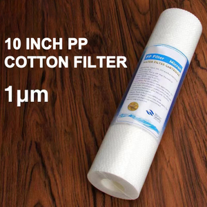 Promotion Price Disposable 10inch PP Cotton Filer 1um 5um Food Grade Polypropylene PP Material World Top 100 Manufacturer