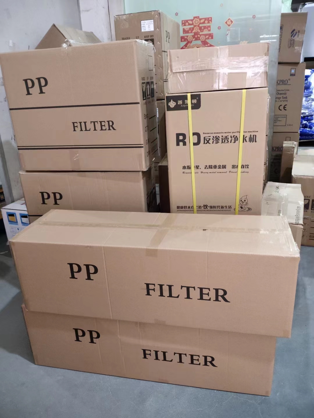 40 in cartridge filter Promotion Price Disposable PP Cotton Filer 1um 5um Food Grade Polypropylene PP Material World Top 100 Manufacturer